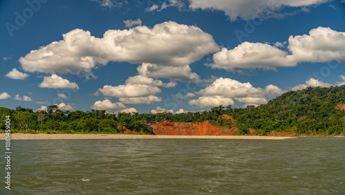 Wallpaper Mural tropical rainforest view from the river Peru. Torontodigital.ca