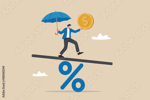 Balancing finances and managing interest rates with protection in an unstable economy