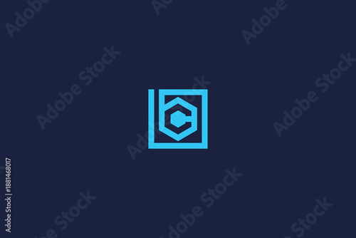 letter bc logo icon design template with vector inspiration logo simple design