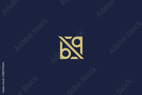 letter bq logo icon design template vector inspiration logo simple design