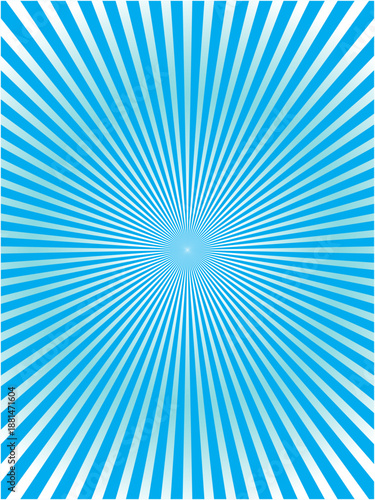 Wallpaper Mural Light Blue Sunburst Background with Radiating Lines Torontodigital.ca