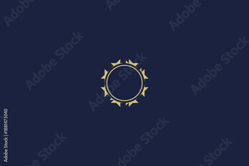 letter o logo icon design template with circle vector inspiration logo simple design