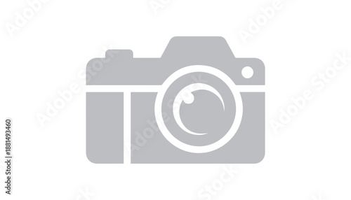 Photo Camera Vector Icon for Photography, Media and UI Design