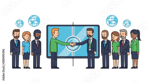 Business Partnership Agreement: Global Collaboration and Teamwork