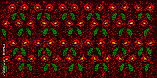 African themed pattern