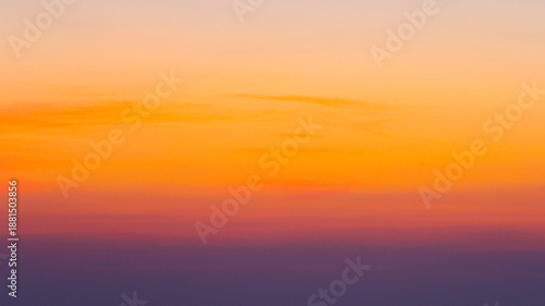 Soft morning light before sunrise with a calm sky and gentle color tones