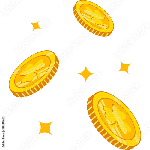 Coins St Patricks Day Decoration