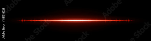 Sharp glowing horizontal line with a vivid flare center. Perfect for tech design, overlays, digital compositions, and motion graphics.