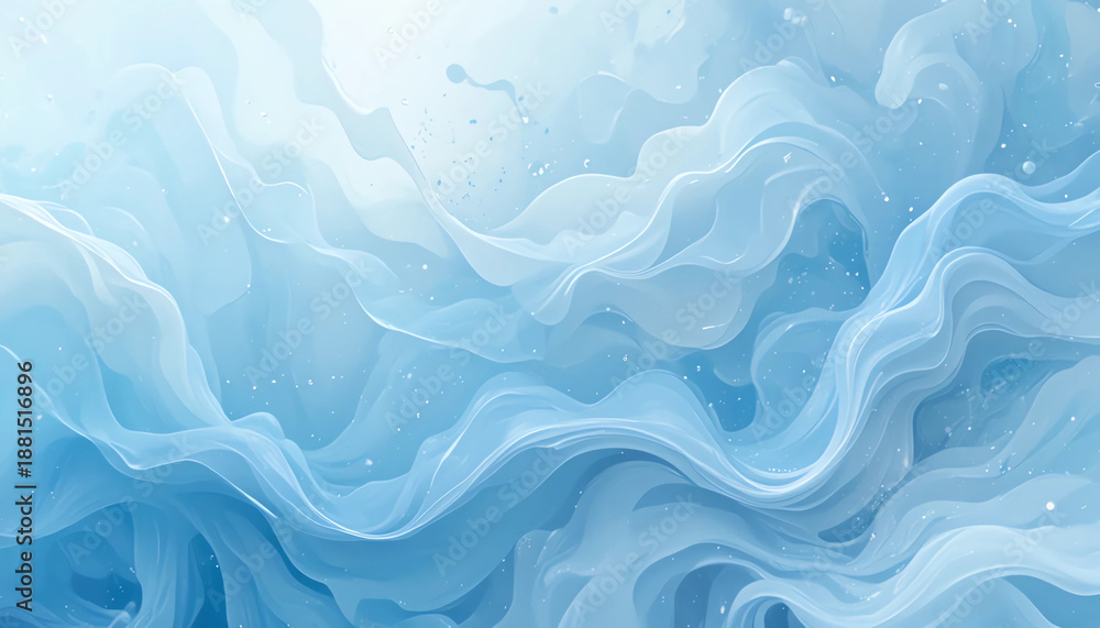 Fototapeta premium Soft pastel blue abstract background, minimal style, high resolution