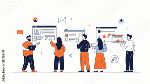Teamwork and Collaboration in Digital Project Management and Planning