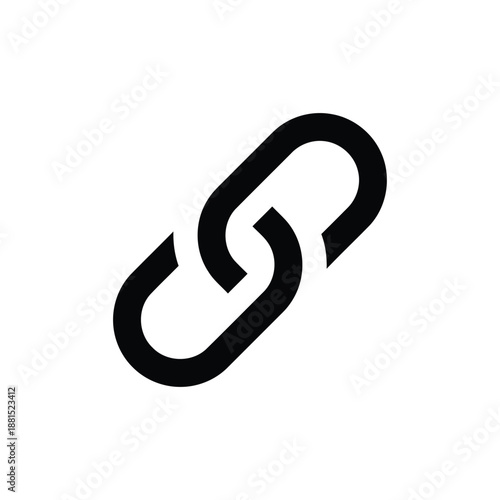 Link chain vector icon illustration design