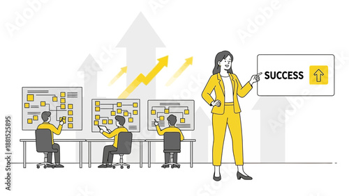 Teamwork and Strategy for Business Success