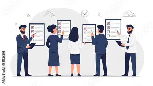 Teamwork Collaboration Planning Checklist Goals Business Project Management