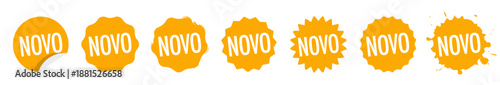 Novo on yellow stickers