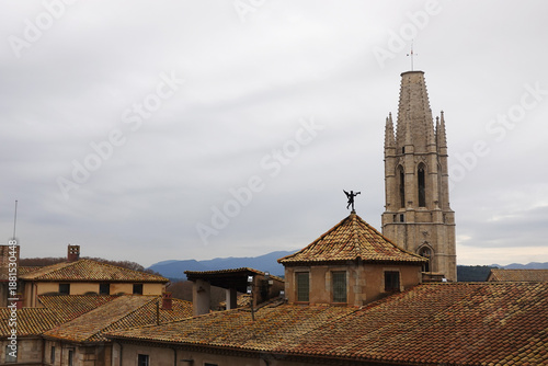 The church of Saint Felix in Girona, Spain                   