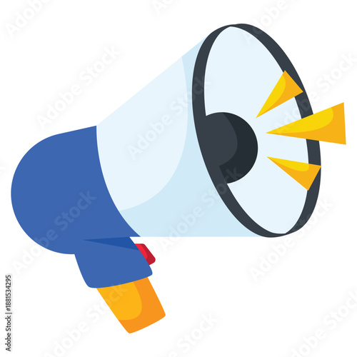 Megaphone icon design