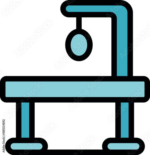 Pendulum swinging over patient during a hypnosis session, inducing relaxation and altered state of consciousness