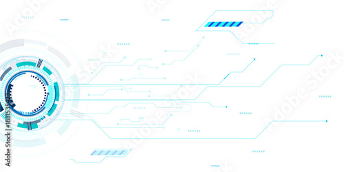 Abstract technological background vector, Technology abstracts futuristic background for internet business,