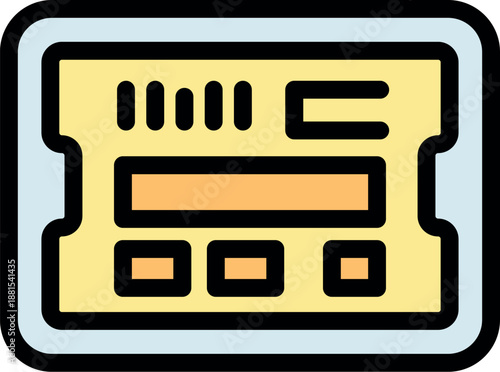 Close up of a circuit board representing advanced computing technology and electronic components used in modern digital devices