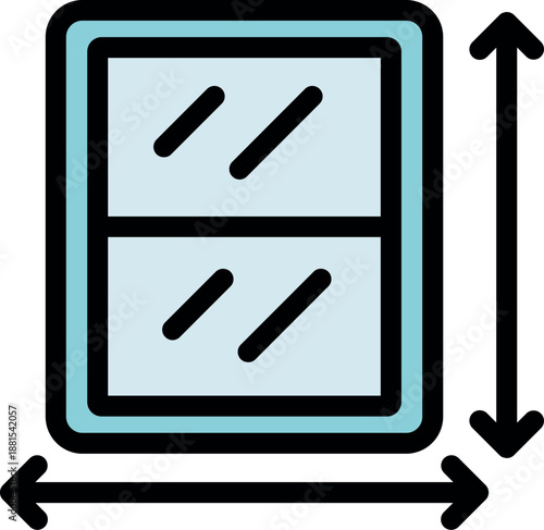 Planning window installation or replacement, considering height and width dimensions for accurate fitting