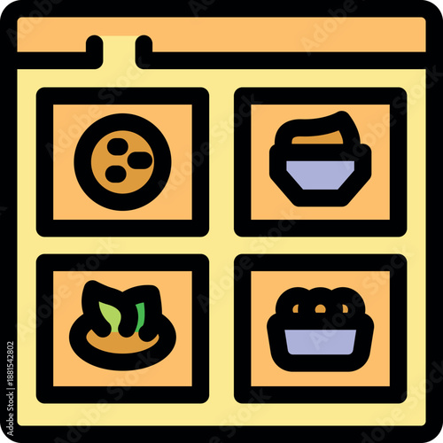 Food delivery website displaying various meal options including cookies, soup, salad, and pasta, making ordering food online convenient