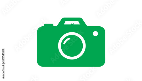 Photo Camera Icon for Photography, Media and UI Design