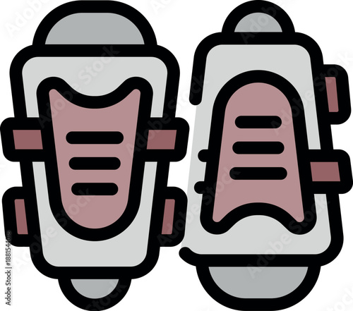 Cricket leg pads providing protection during a cricket match, enhancing safety for the batsman