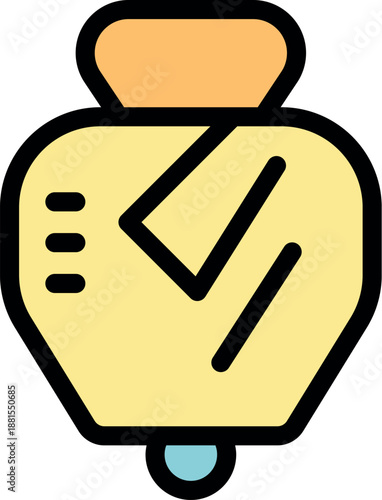 Classic spinning top toy rotating and balancing on its point, a symbol of childhood games, skill, and physics