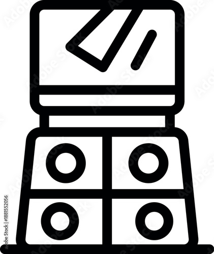 Professional multicolor eyeshadow palette showing cosmetic product for makeup artists creating beautiful and stylish looks