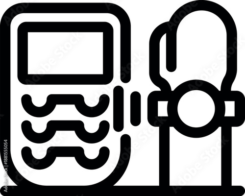 Smartwatch synchronizing with mobile device, enabling convenient access to notifications, fitness tracking, and other essential information