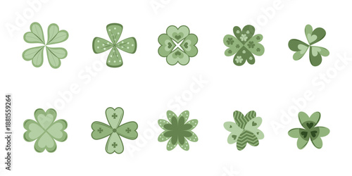St Patrick's Day Shamrock Leaf Decoration