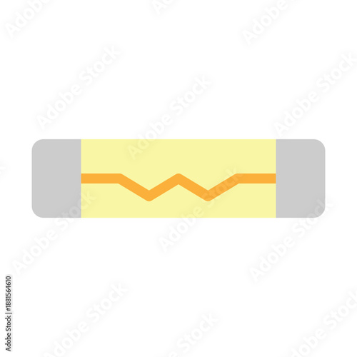 Surge Protector fuse Vector Flat Icon Design