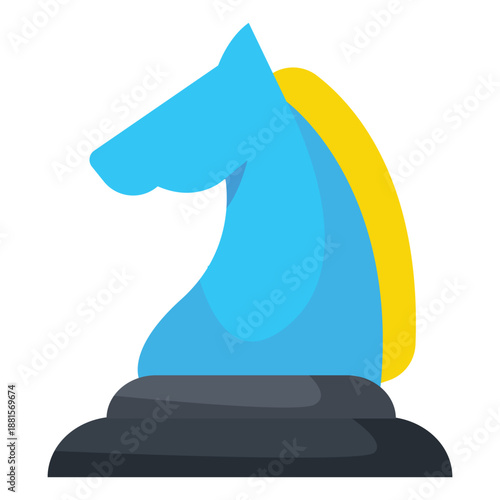 Strategy Chess icon design