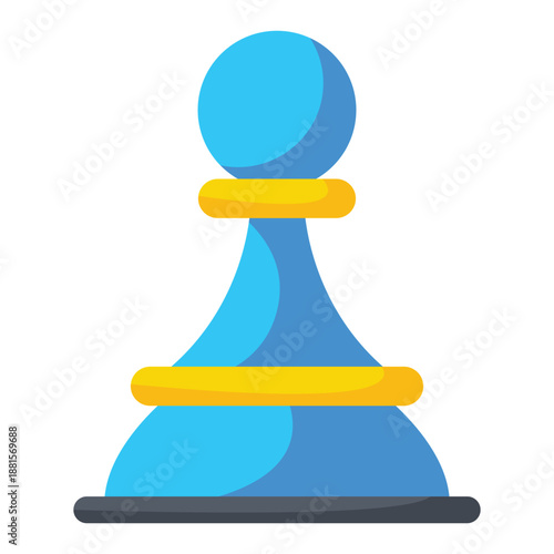 Strategy Chess icon design