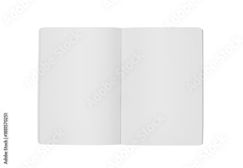 Blank Passport Mockups in Open Isolated in white background