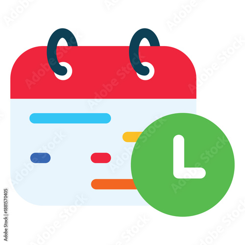 Calendar Schedule icon design