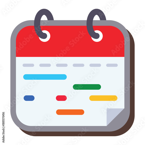 Calendar Schedule icon design
