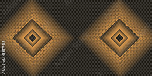 dynamic golden arc line technology design concept on black background.eps,10