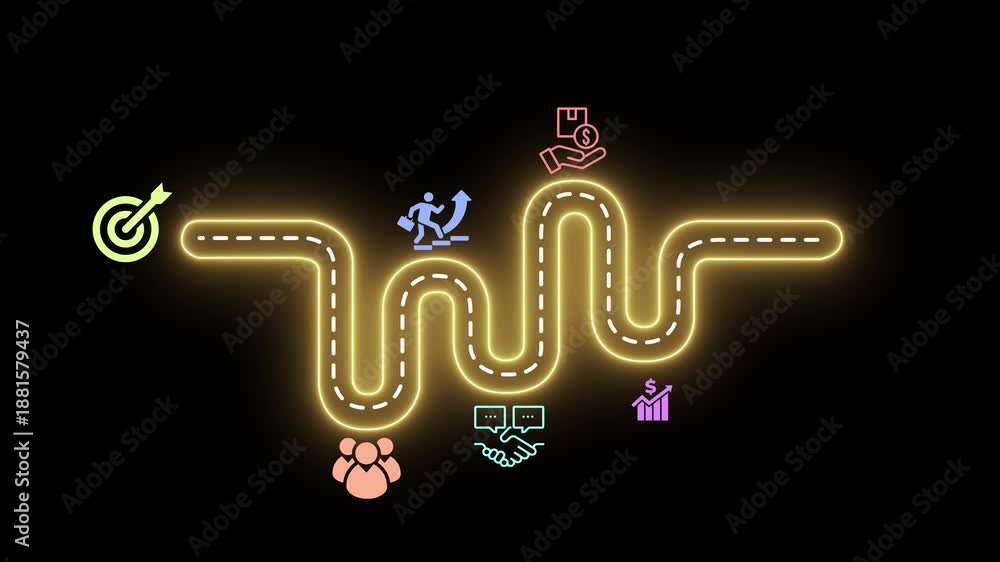 2026 new year business goals and strategic planning concept on the ...