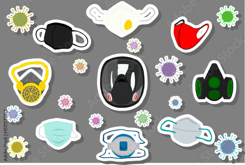 Masks for prevention coronavirus from covid