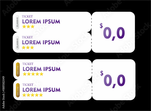 A clean vector business card template set with modern layout design suitable for branding identity and professional business use