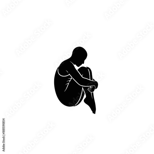 Two boxers in fighting stance silhouette.