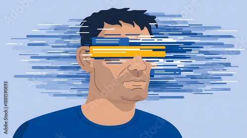 business meeting room filled with soft light and layered digital analytics