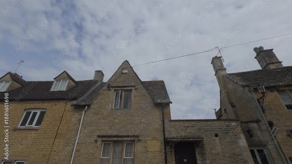 custom made wallpaper toronto digitalWalking along typical stone houses in the charming Cotswold village