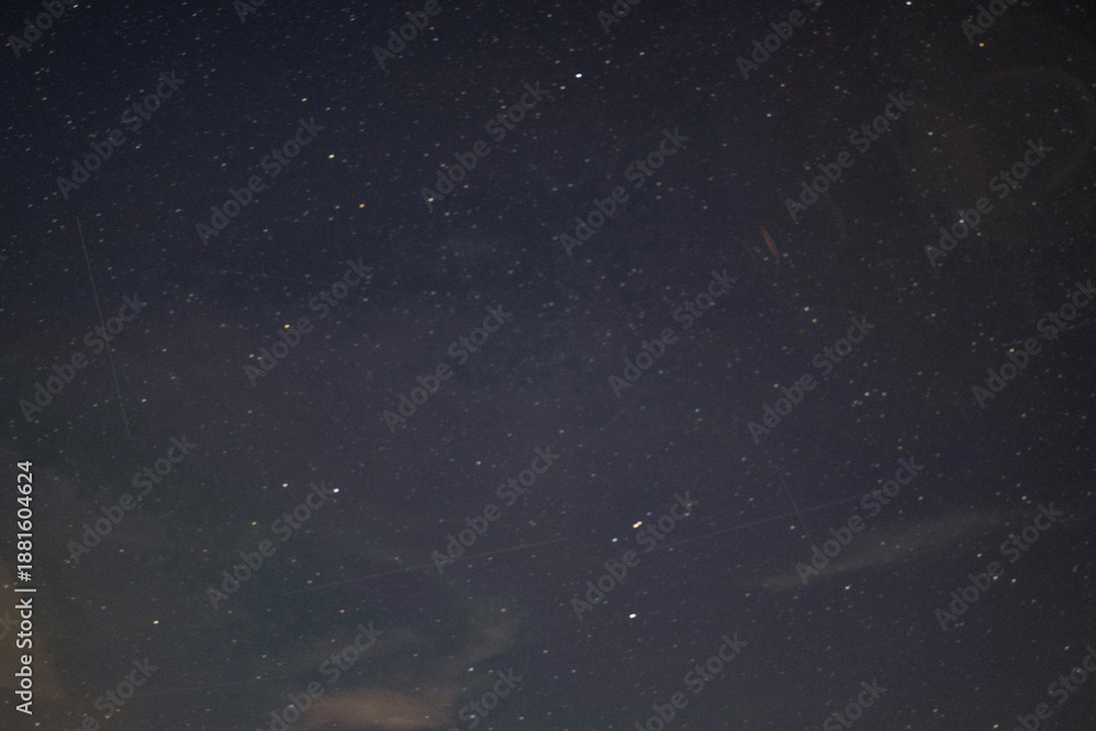 Obraz premium sterne himmel nacht