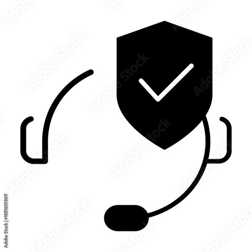 Protection vector icon. Defense Illustration sign.  Security symbol. safety logo.