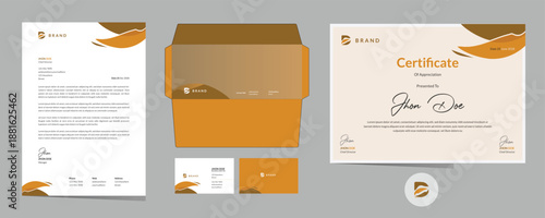 Creative Modern Stationary Branding identity design