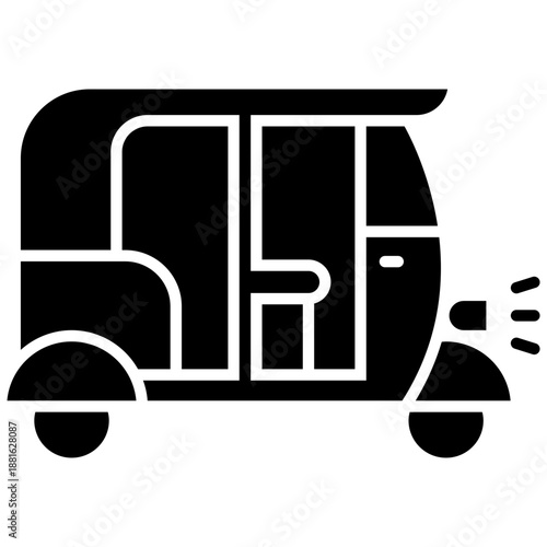 Autoriksha Vector Icon