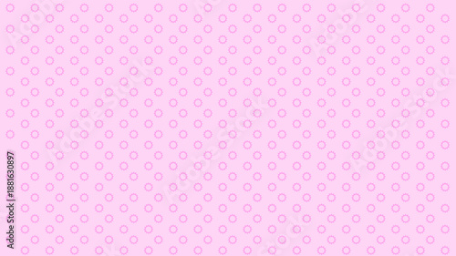 Seamless pink gear pattern background