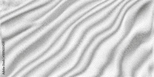 Waves of onyx powder. Vector wavy sand texture. Grain surface splashes of sugar or salt. Abstract traces of spots or dot particles. Grungy fluid signs. Dirty dust noise composition texture